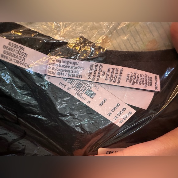 NWT Victorias Secret Pink Wireless Lightly Lined T-Shirt bra 38DD - Picture 4 of 4